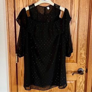 Formal Black Maternity Dress